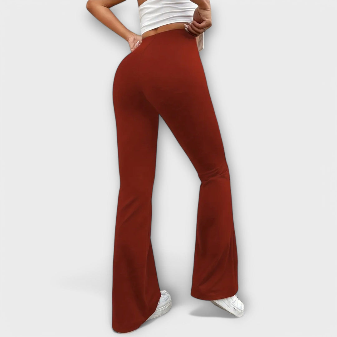Clara | Relaxed Pants with Flared Leg