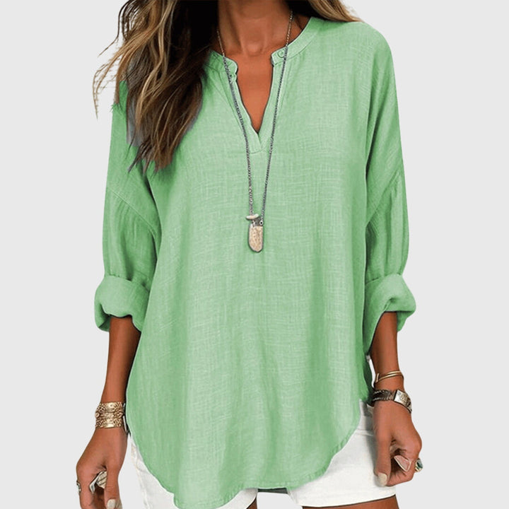 Clara | Flowy Elegant Beach Shirt