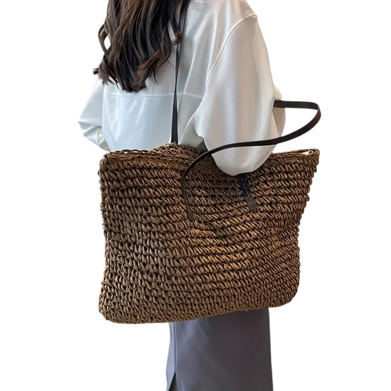 Clara | Woven Tote Bag