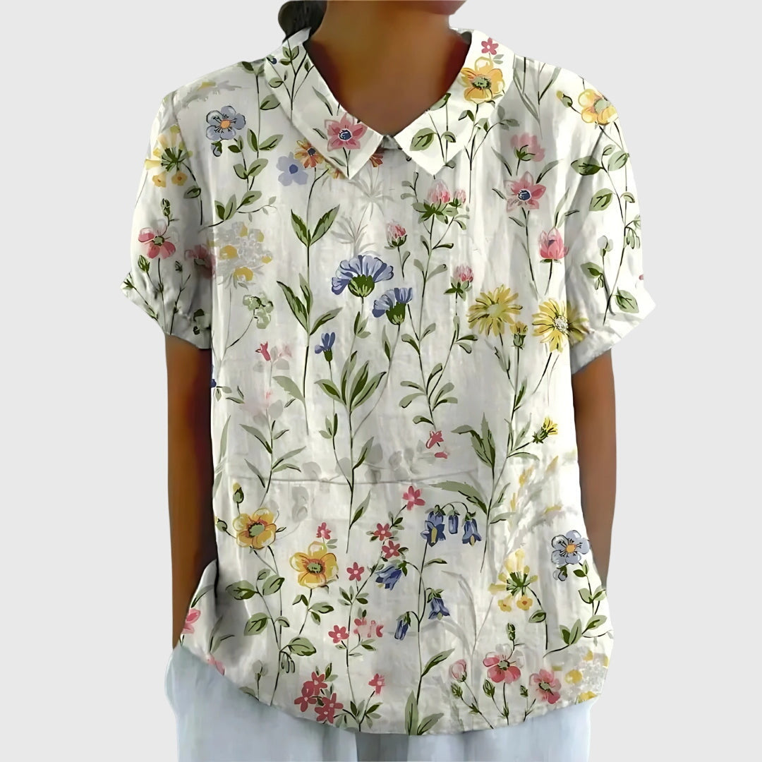 Clara | Floral Blouse