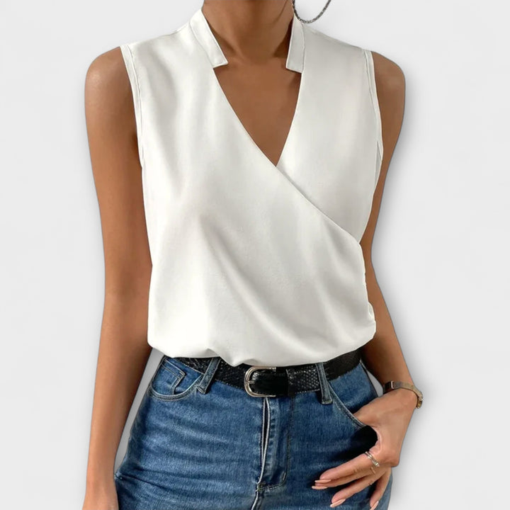 Clara | Elegant V-neck Top