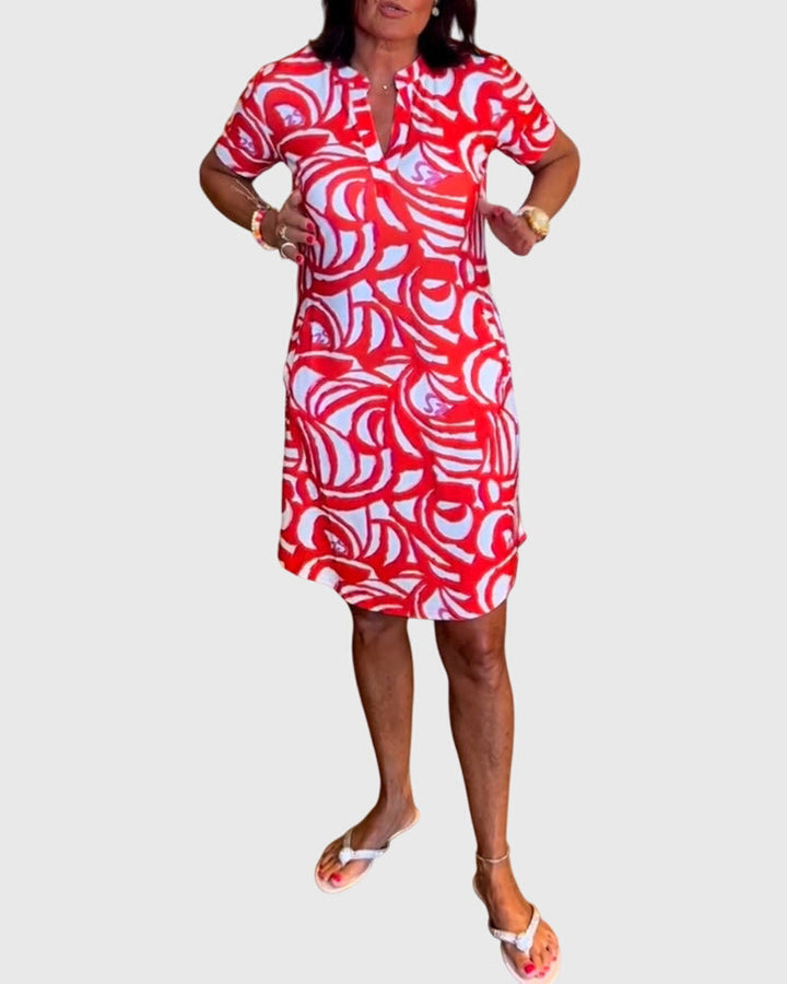 Clara | Flattering Avenue Walk Dress