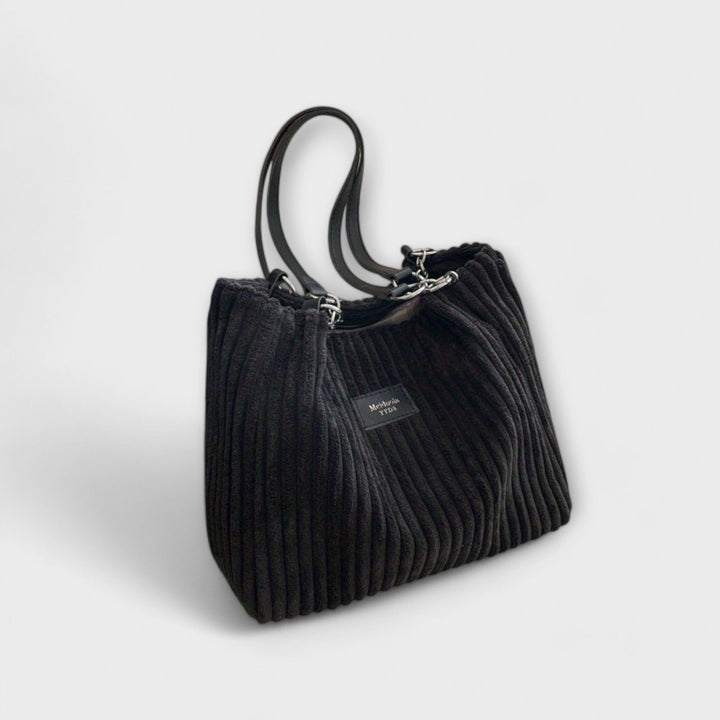 Clara | Soft Cord Shoulder Bag